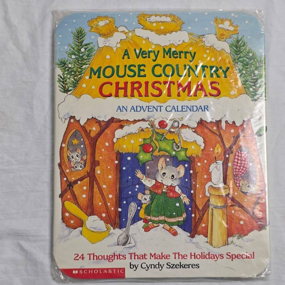 A Very Merry Mouse Country Christmas Advent Calendar Book
